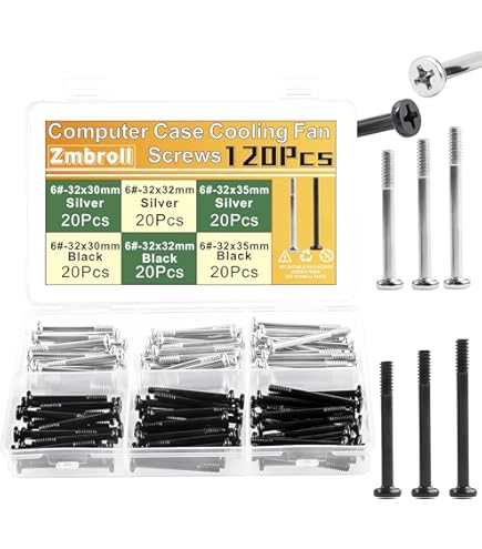 Amazon | 親和産業 30~40mm角ファンモータ用取付M3ネジセット/15mm厚用